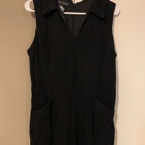 Woman’s black INC dress